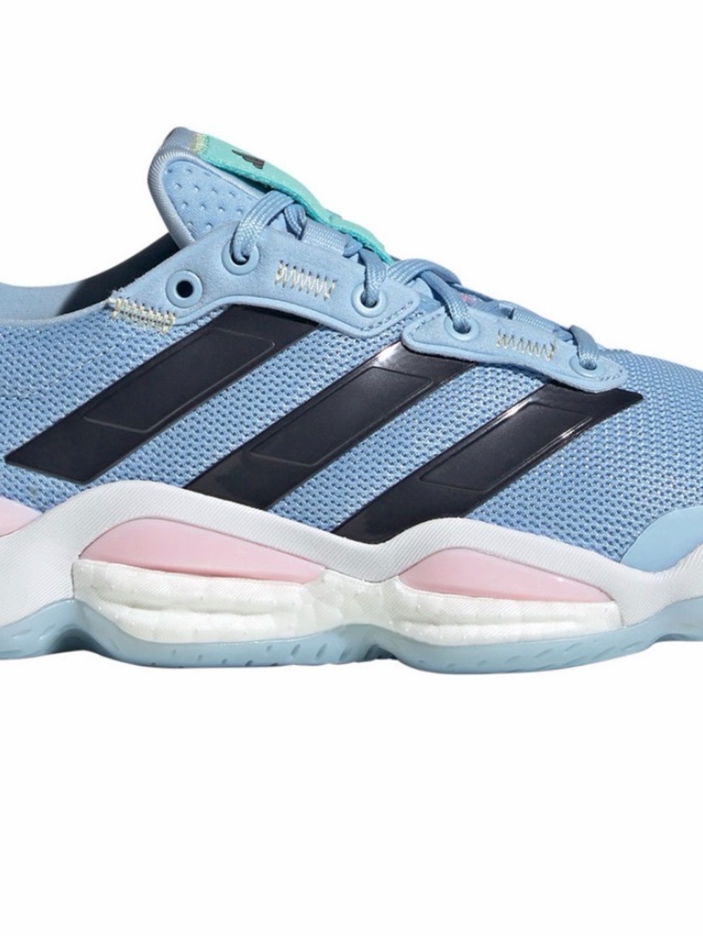 adidas Women's Light Blue Mesh Athletic Shoes
